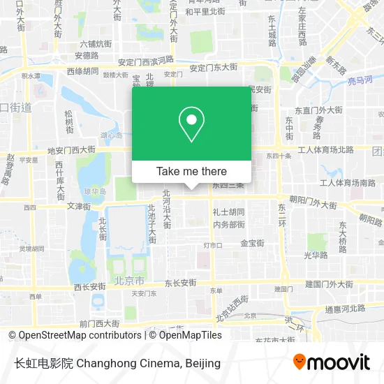 长虹电影院 Changhong Cinema map