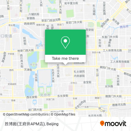 胜博殿(王府井APM店) map