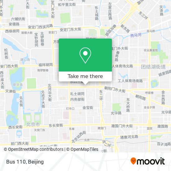 Bus 110 map