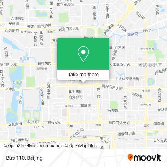 Bus 110 map