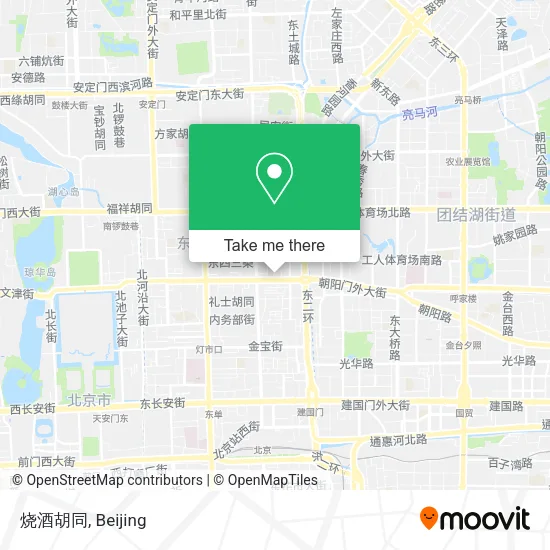 烧酒胡同 map