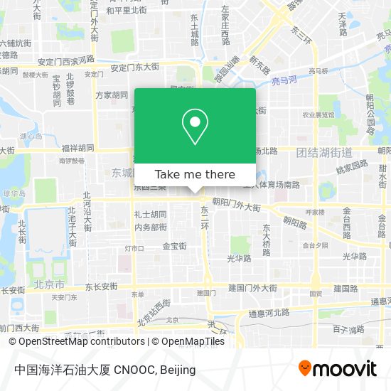中国海洋石油大厦 CNOOC map