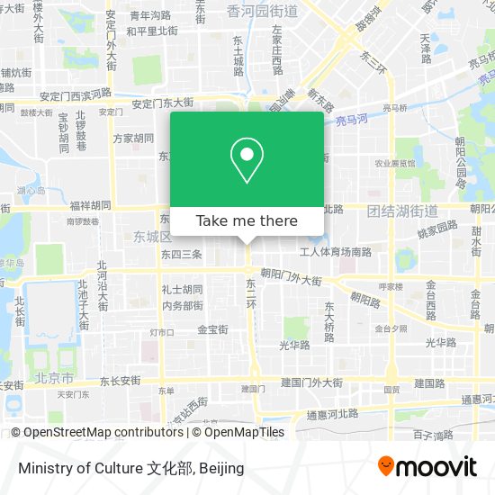 Ministry of Culture 文化部 map