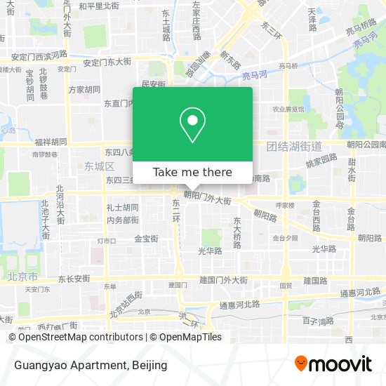 Guangyao Apartment map