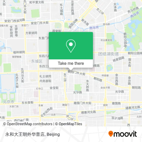 永和大王朝外华普店 map