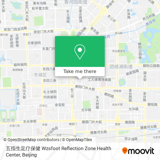 五指生足疗保健 Wzsfoot Reflection Zone Health Center map