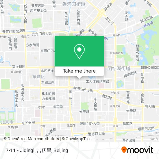 7-11 • Jiqingli 吉庆里 map