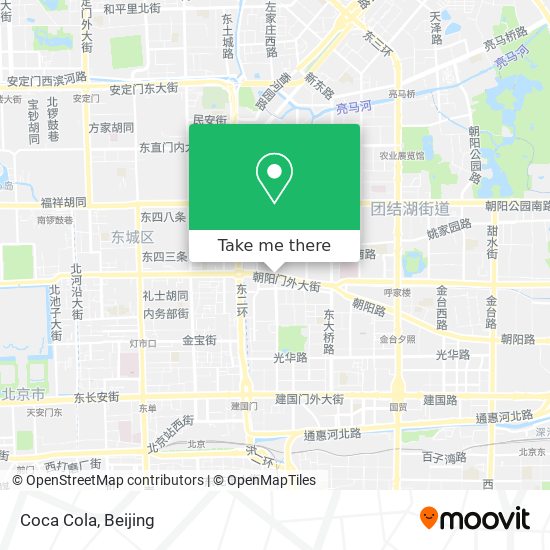 Coca Cola map