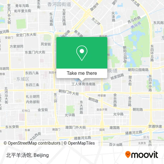 北平羊汤馆 map