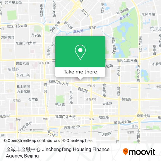 金诚丰金融中心 Jinchengfeng Housing Finance Agency map