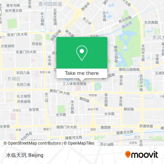 水临天玥 map