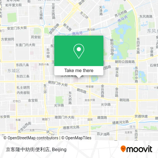 京客隆中紡街便利店 map