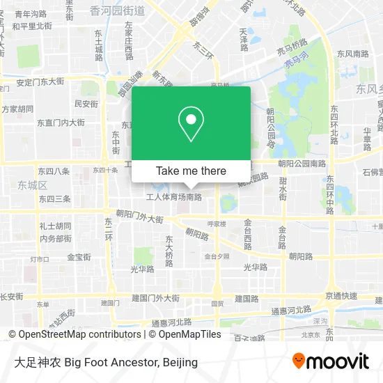 大足神农 Big Foot Ancestor map