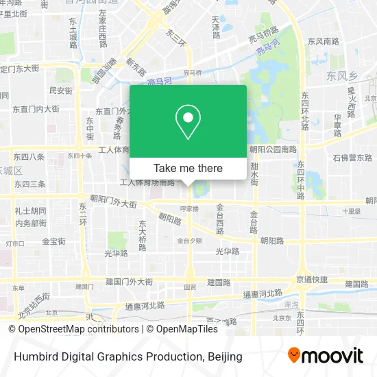 Humbird Digital Graphics Production map