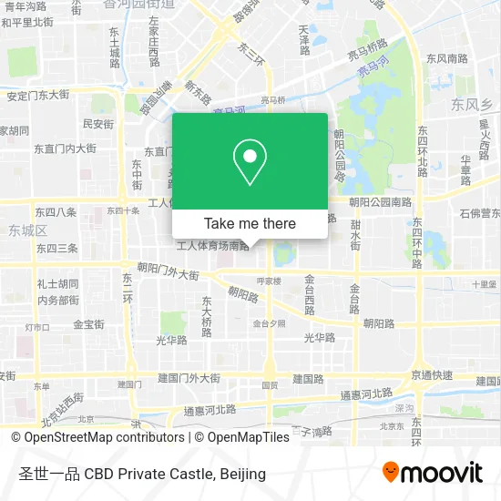 圣世一品 CBD Private Castle map