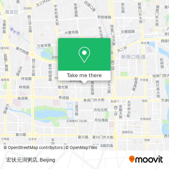 宏状元润粥店 map