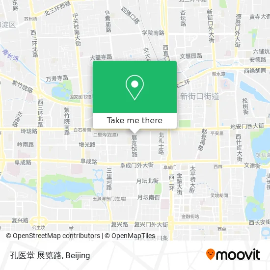 孔医堂 展览路 map