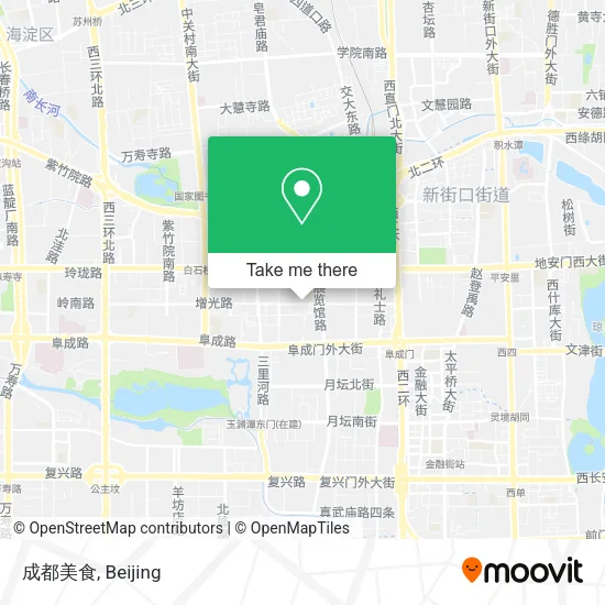 成都美食 map