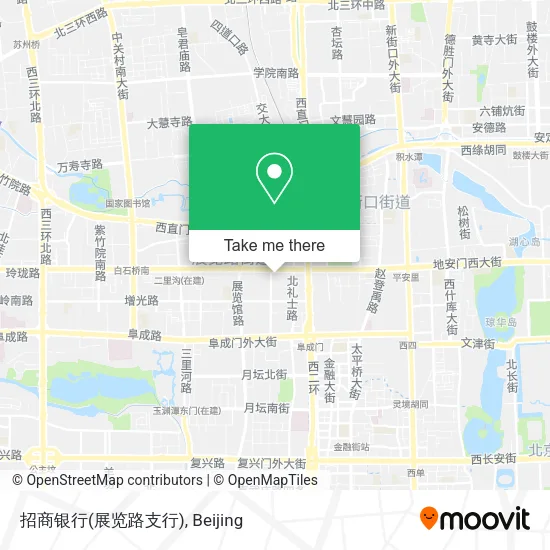 招商银行(展览路支行) map