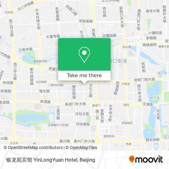 银龙苑宾馆 YinLongYuan Hotel map