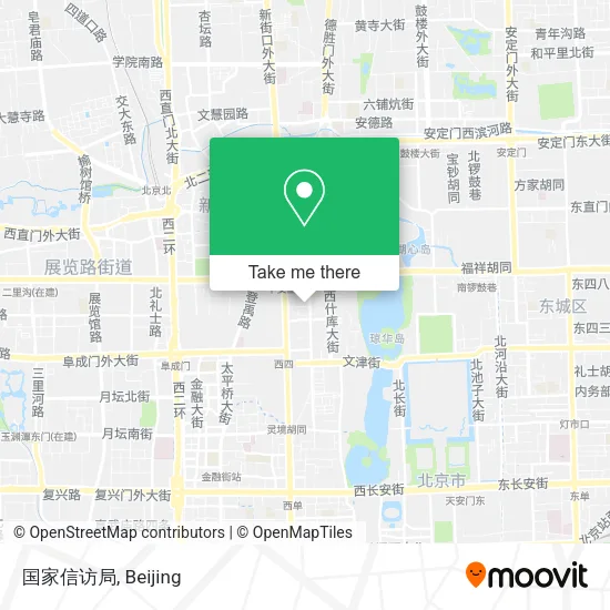 国家信访局 map