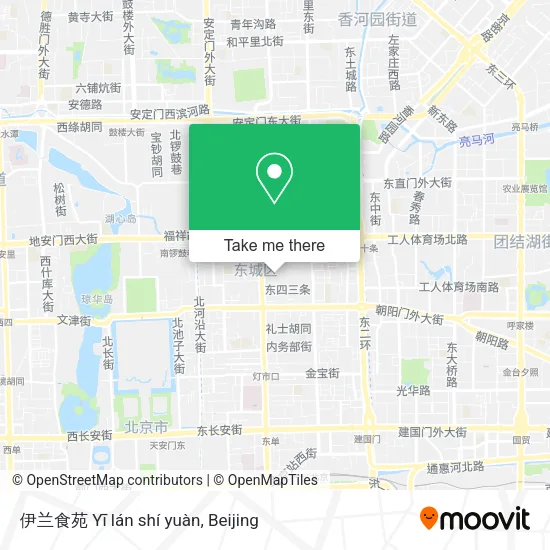 伊兰食苑 Yī lán shí yuàn map