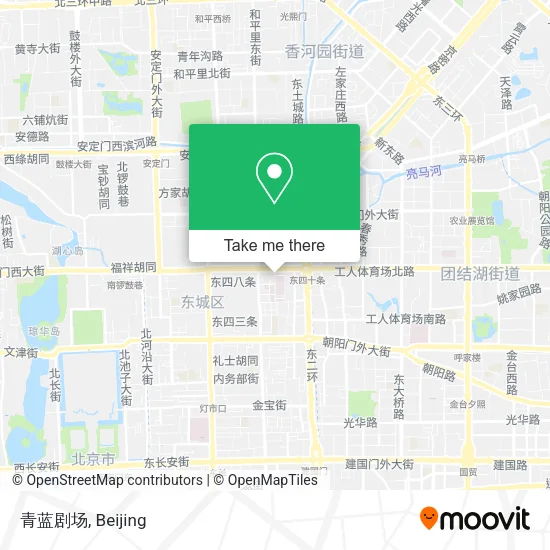 青蓝剧场 map