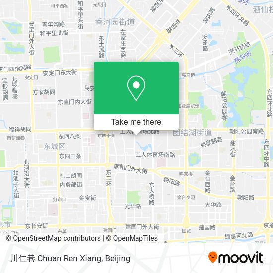 川仁巷 Chuan Ren Xiang map