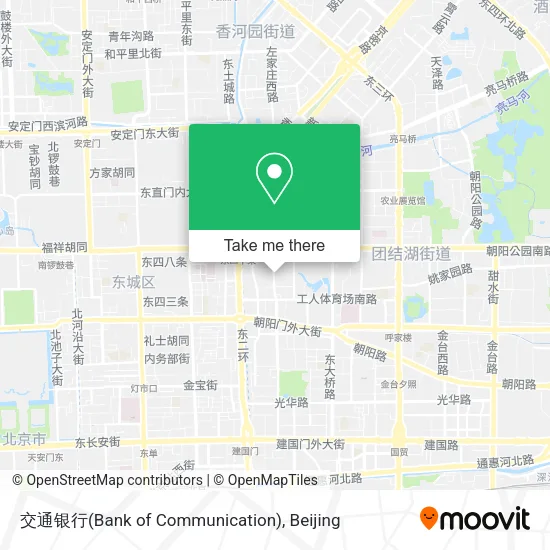 交通银行(Bank of Communication) map