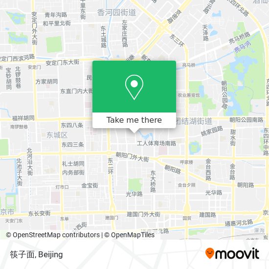 筷子面 map