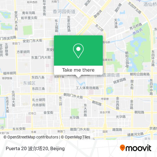 Puerta 20 波尔塔20 map