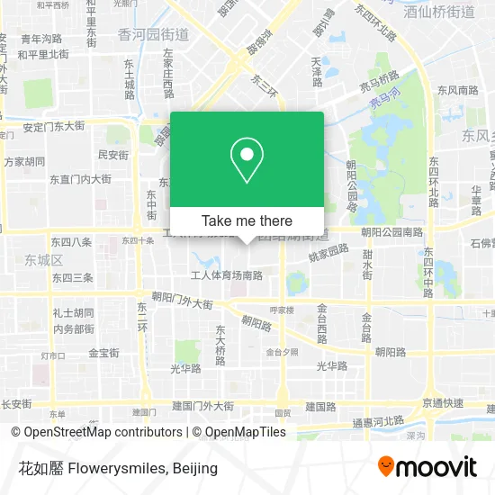 花如靨 Flowerysmiles map