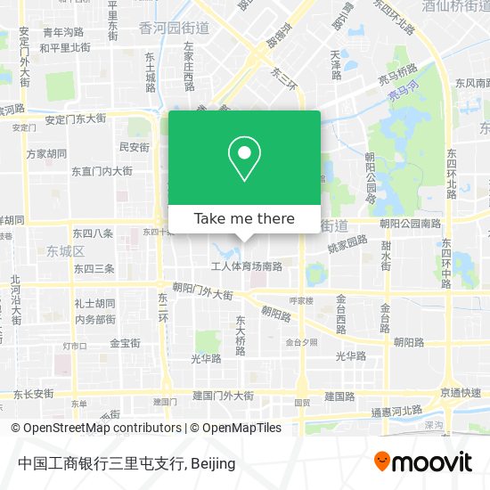中国工商银行三里屯支行 map
