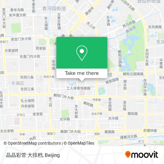 晶晶彩管 大排档 map