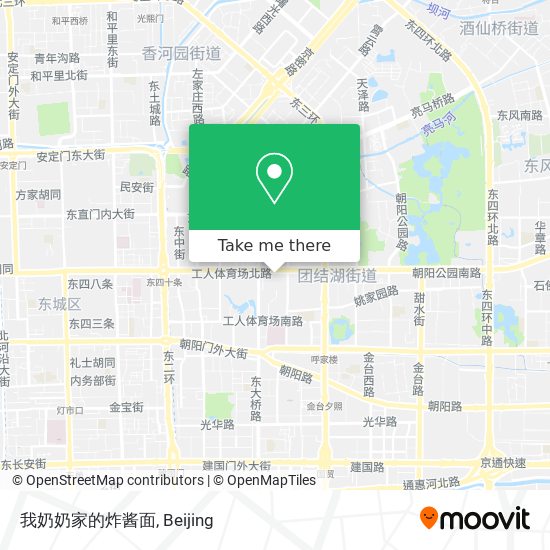 我奶奶家的炸酱面 map