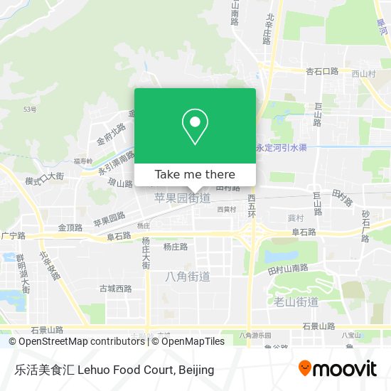 乐活美食汇 Lehuo Food Court map