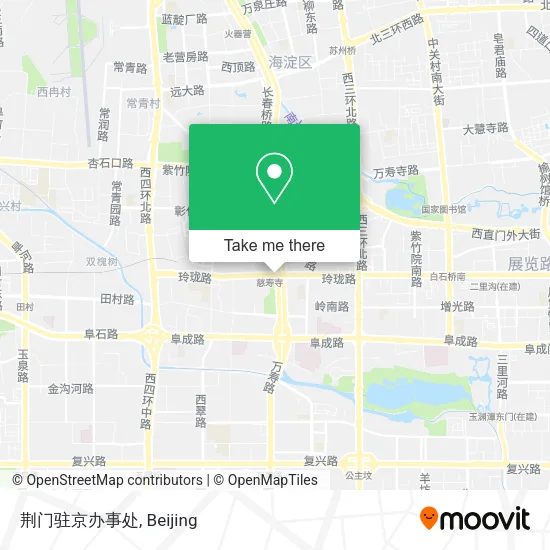 荆门驻京办事处 map