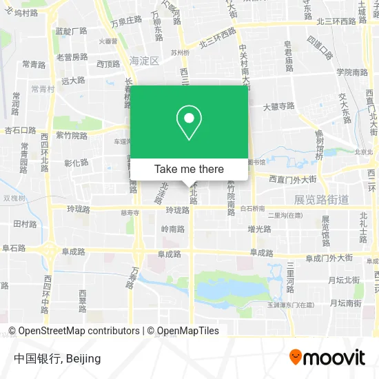 中国银行 map