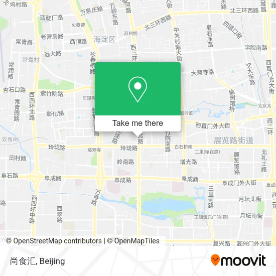 尚食汇 map