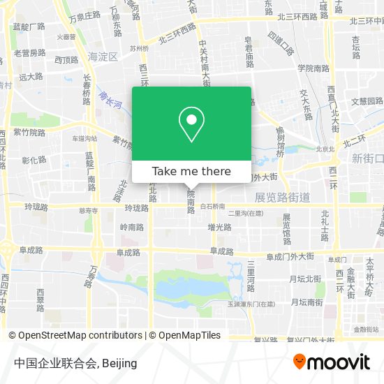 中国企业联合会 map
