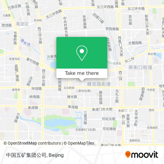 中国五矿集团公司 map