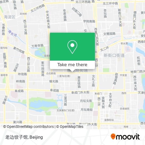 老边饺子馆 map