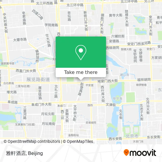 雅軒酒店 map