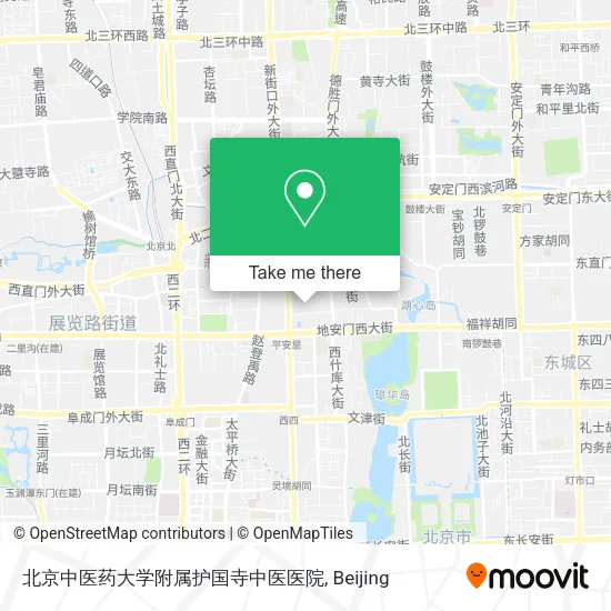 北京中医药大学附属护国寺中医医院 map