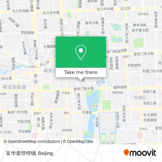 富华斋饽饽铺 map
