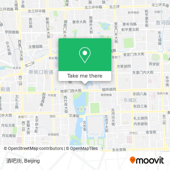 酒吧街 map