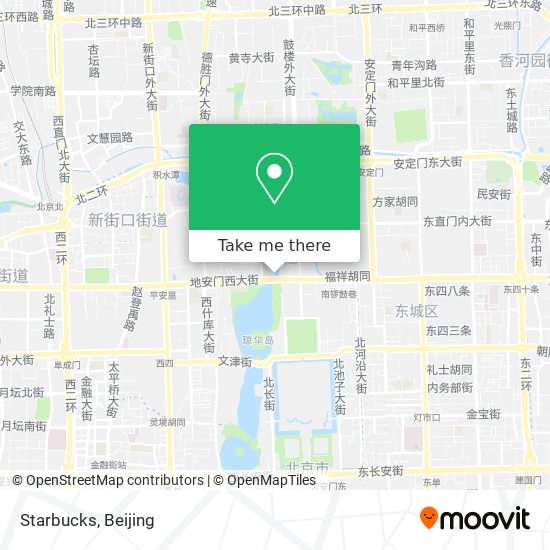 Starbucks map