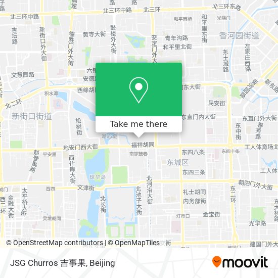 JSG Churros 吉事果 map