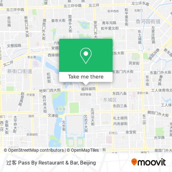 过客 Pass By Restaurant & Bar map