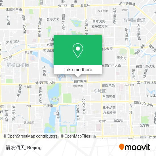 鑼鼓洞天 map